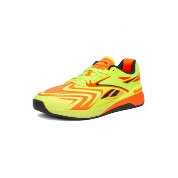 Pantofi sport barbati -  galben - material sintetic - design modern