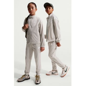 Trening cu talie elastica - Gri deschis/Alb murdar