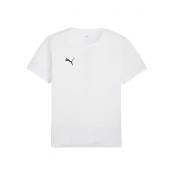 Tricou barbati  alb - maneca scurta - poliester - fotbal