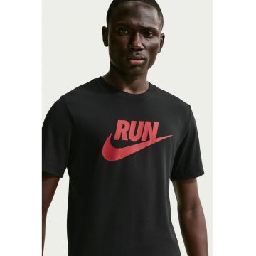 Tricou cu imprimeu logo - pentru alergare