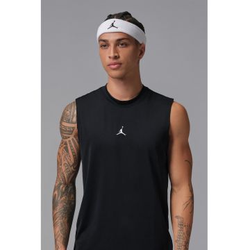 Tricou fara maneci cu tehnologie Dri-FIT pentru baschet - Negru