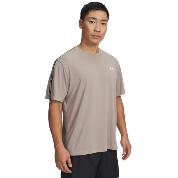 Tricou pentru antrenament Tech Taping - Maro taupe deschis