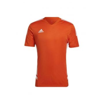 Tricou sport barbati -  antrenament - fotbal - portocaliu - poliester