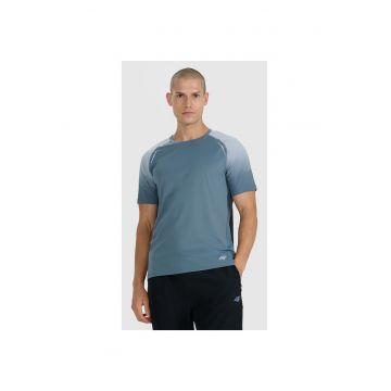 Tricou Sport Barbati -  Reflectorizant - Ventilatie Superioara - Uscare Rapida - Confortabil - Argintiu