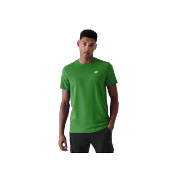 Tricou sport  verde - maneca scurta