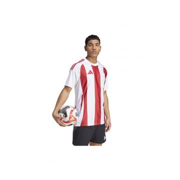 Tricou sportiv -  24 JSY - alb-rosu - material usor - croiala slim