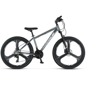 Bicicleta MTB Umit Accrue, cadru 18  , gri alb, roata 29  , cadru aluminiu, frana disc hidraulic, 2026