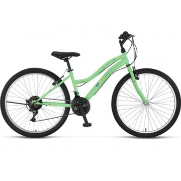 Bicicleta MTB UMIT Explorer Lady, roata 26  , cadru din otel, culoare verde menta,model 2026