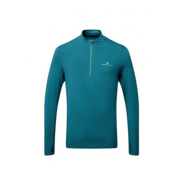 Bluza alergare barbati  Core Thermal 1/2 Zip FW 2024 Albastru - Albastru