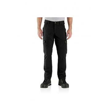 Pantaloni cargo de lucru  Ripstop - bumbac/poliester/elastan - negru