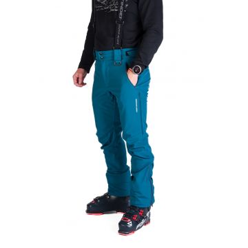 Pantaloni schi softshell 3L 10K/5K barbati Erastus - Albastru petrol