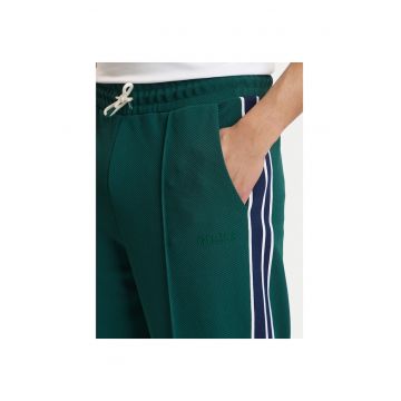 Pantaloni sport barbati -  poliester - verde - 97% poliester - 3% elastan -
