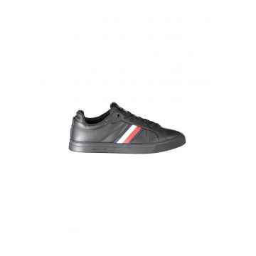 Pantofi sport barbati -  40% poliester - 30% piele - 30% poliuretan - Negru - FM0FM05163 - Negru