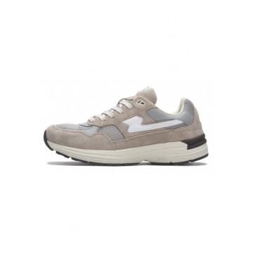 Pantofi sport barbati -  piele intoarsa - multicolor -
