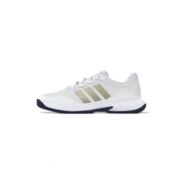 Pantofi sport pentru tenis Game Court 2 - Alb/Maro taupe