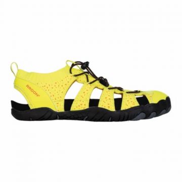Sandale trekking outdoor Dropisan galben hi-vis