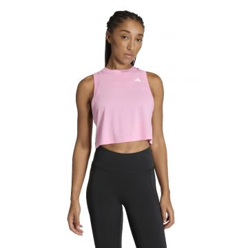 Top crop cu croiala lejera - pentru fitness