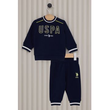 Trening cu logo - Bleumarin