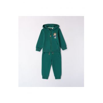 Trening hanorac si pantaloni pentru baieti -  0.8035 - Verde