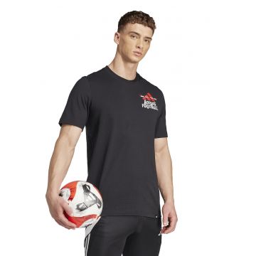 Tricou de bumbac cu logo - pentru fotbal
