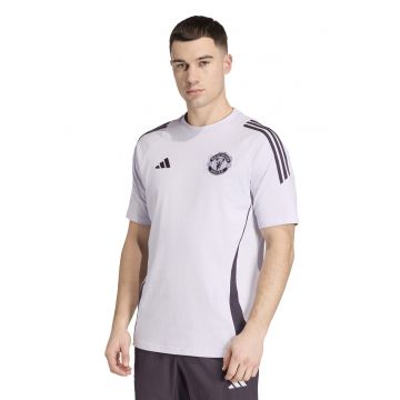 Tricou de bumbac Manchester United - Negru/Lila