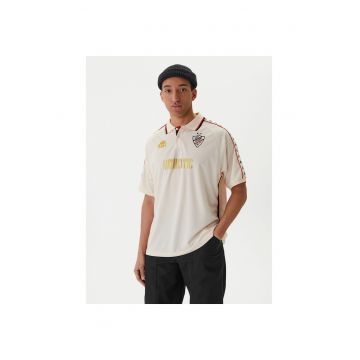 Tricou sport barbati -  poliester reciclat - ecru