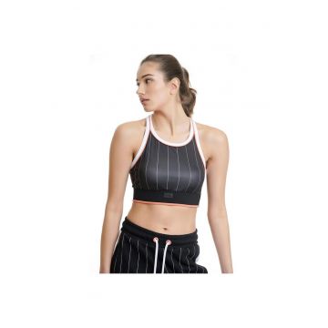 Bustiera sport 1211-904024 -  Poliester/Elastan - Negru -