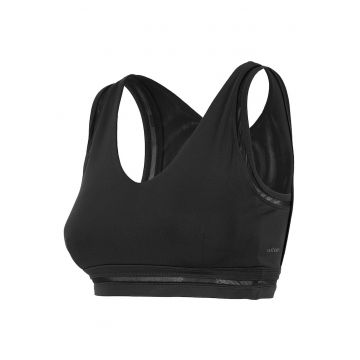 Bustiera sport HOZ21-STAD601 -  Poliester/Elastan - Negru