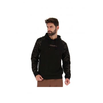 Hanorac sport barbati 218064 -  Poliester/Bumbac - Negru