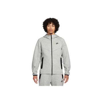 Hanorac sport barbati  Windrunner - gri - bumbac - Tech Fleece -