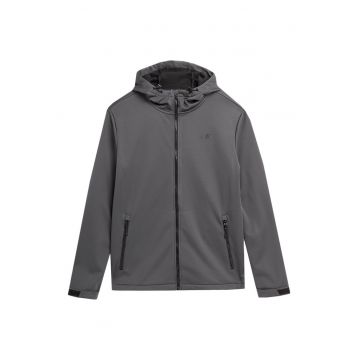 Jacheta softshell  barbati - impermeabila - respirabila - gri - poliester