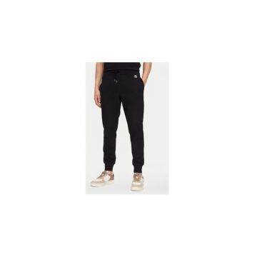 Pantaloni de trening barbati  TB0A5V5Q0011 - Bumbac/Poliester - Negru - Negru