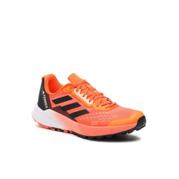 Pantofi sport barbati -  portocalii - textil -