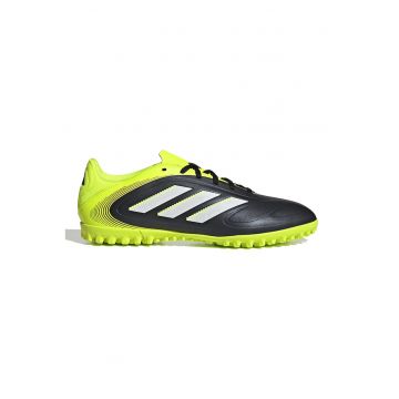 Pantofi sport din piele ecologica Copa 3 Court Club - Negru/Verde neon