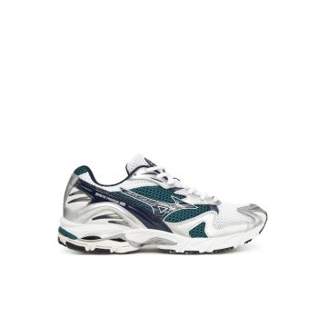 Pantofi sport  Wave Rider 10 - unisex - Alb/Baritone Blue/Deep Teal - piele ecologica