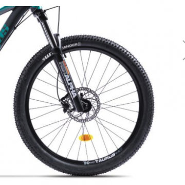 PEGAS Furca bicicleta PEGAS 27.5 SR RAIDON16 XC-DS-R, 27.5 inch, 100mm cursa, Ax 15x100mm