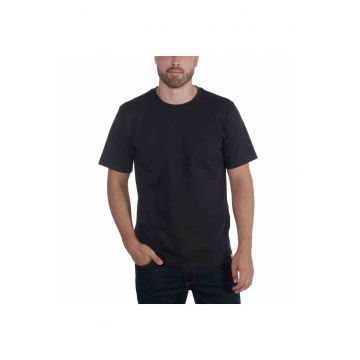 Tricou pentru barbati -  Jerseu/Bumbac - Negru -