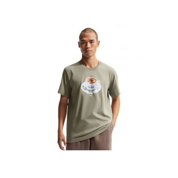 Tricou  STD Cafe Swoosh Mug 55875 - Verde