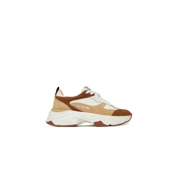 Adidasi femei  JA15246G0NIQF10B - piele naturala - maro/bej