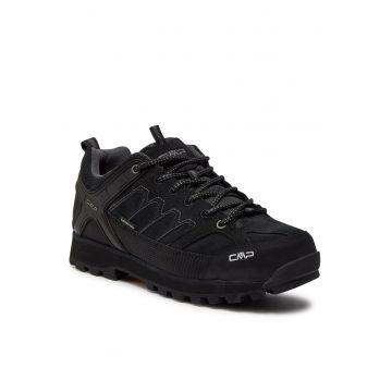 Bocanci barbati -  piele naturala - negru -