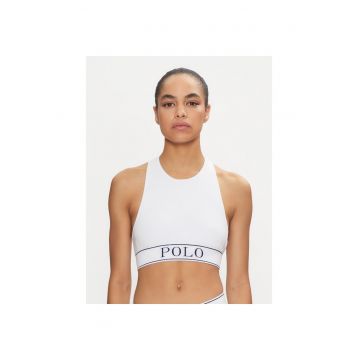 Bustiera sport dama  alb - elastic