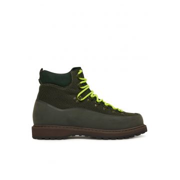 Ghete  barbati - verde - textil - Verde