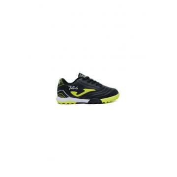 Ghete de fotbal unisex  304911682 - Piele ecologica - Negru - Negru