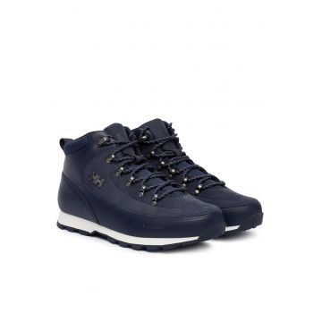 Ghete trekking barbati  Forester Premium Win - bleumarin - piele naturala