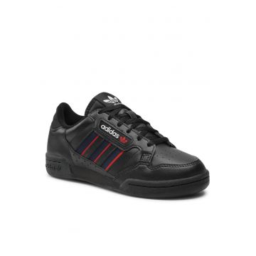 i Adidas unisex copii - piele ecologica - negru -