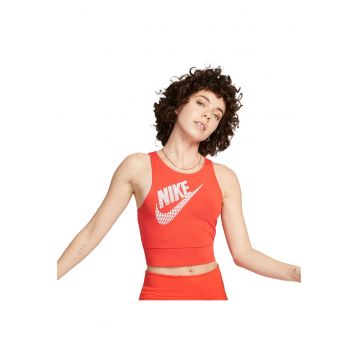 Maiou sport dama  scurt - elastic - bumbac/poliester - portocaliu