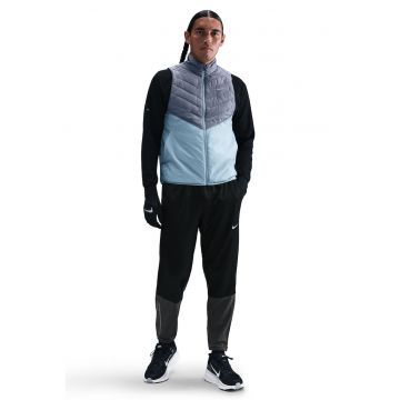 Pantaloni pentru alergare Winterizer Challenger - Negru/Gri inchis