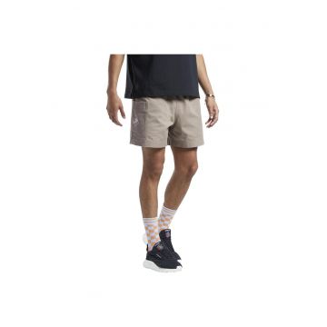 Pantaloni scurti barbati  gri - bumbac - croiala normala -