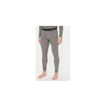 Pantaloni termici barbati -  209692624 - Poliester - Gri - Gri