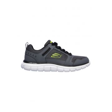 Pantofi cu insertii de piele pentru fitness Track-Knockhill - Gri